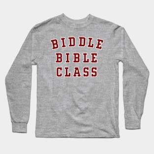 Biddle Bible Class Long Sleeve T-Shirt